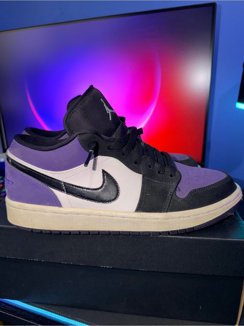 Nike Air Jordan 1 Low “Court Purple”